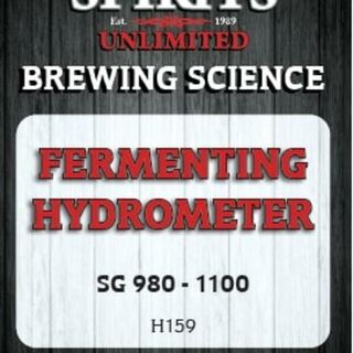 Fermenting Hydrometer SG 980 to 1100