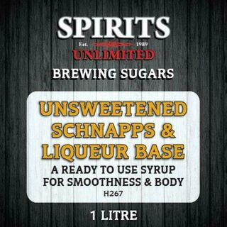 Sugar-free Liqueur & Schnapps Base 1L