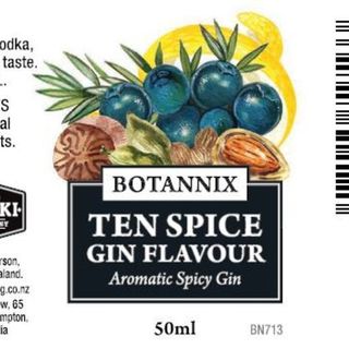 Botannix Ten Spice Gin (Saphire style)
