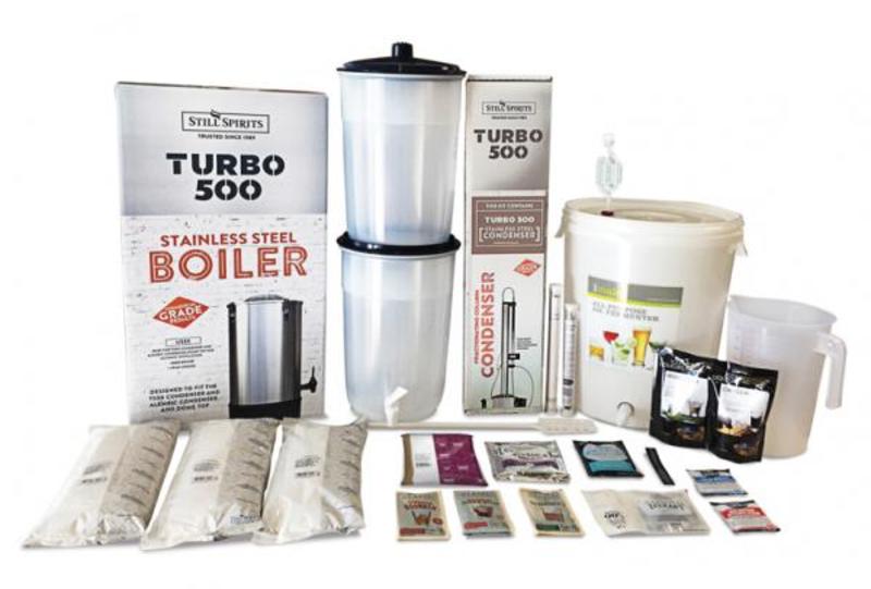 Turbo 500 Complete Distillery with Stainless Condenser