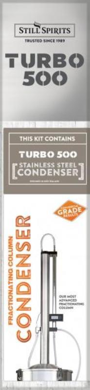 Turbo 500 Reflux Condenser - Stainless