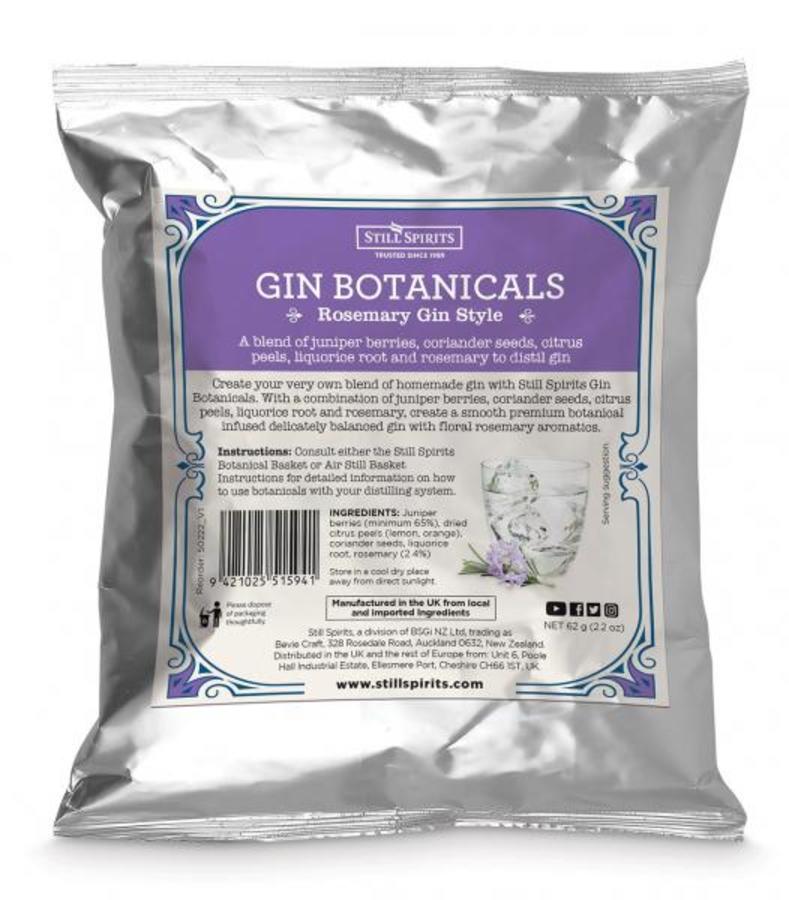 Rosemary Style Gin Botanical Pack