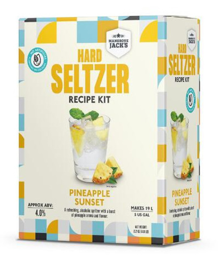 Pineapple Hard Seltzer Kit - short dated stock