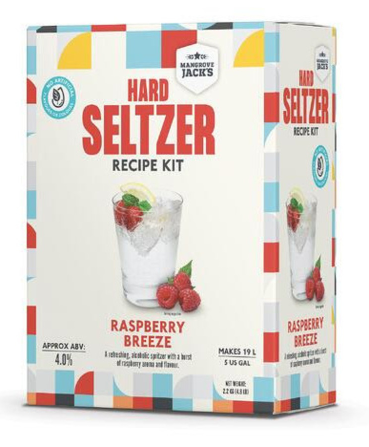 Raspberry Hard Seltzer Kit - short dated stock