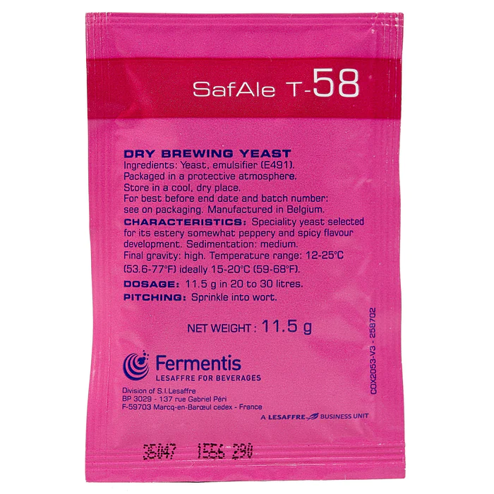 Safale T58 Ale Yeast