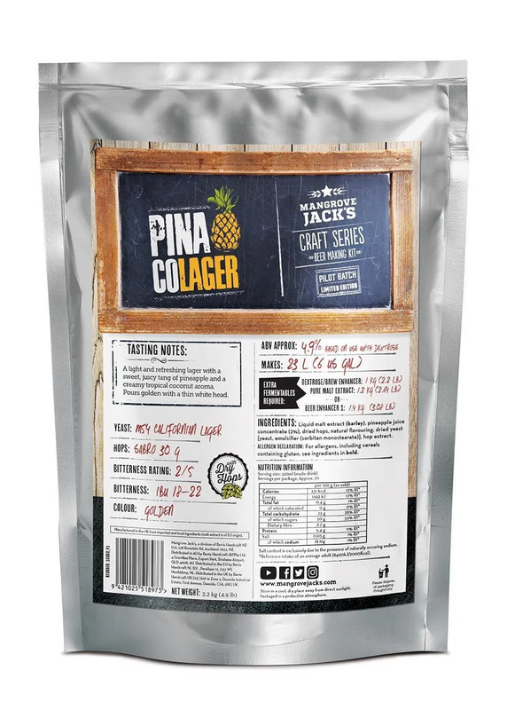 MJ Craft Series Pina  CoLager 2.2kg