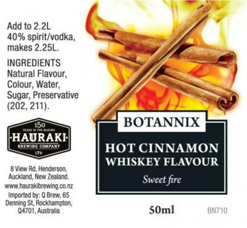 Botannix Hot Cinnamon Whiskey Flavour 50ml