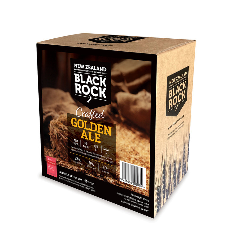 BIB Crafted Golden Ale (Black Rock)